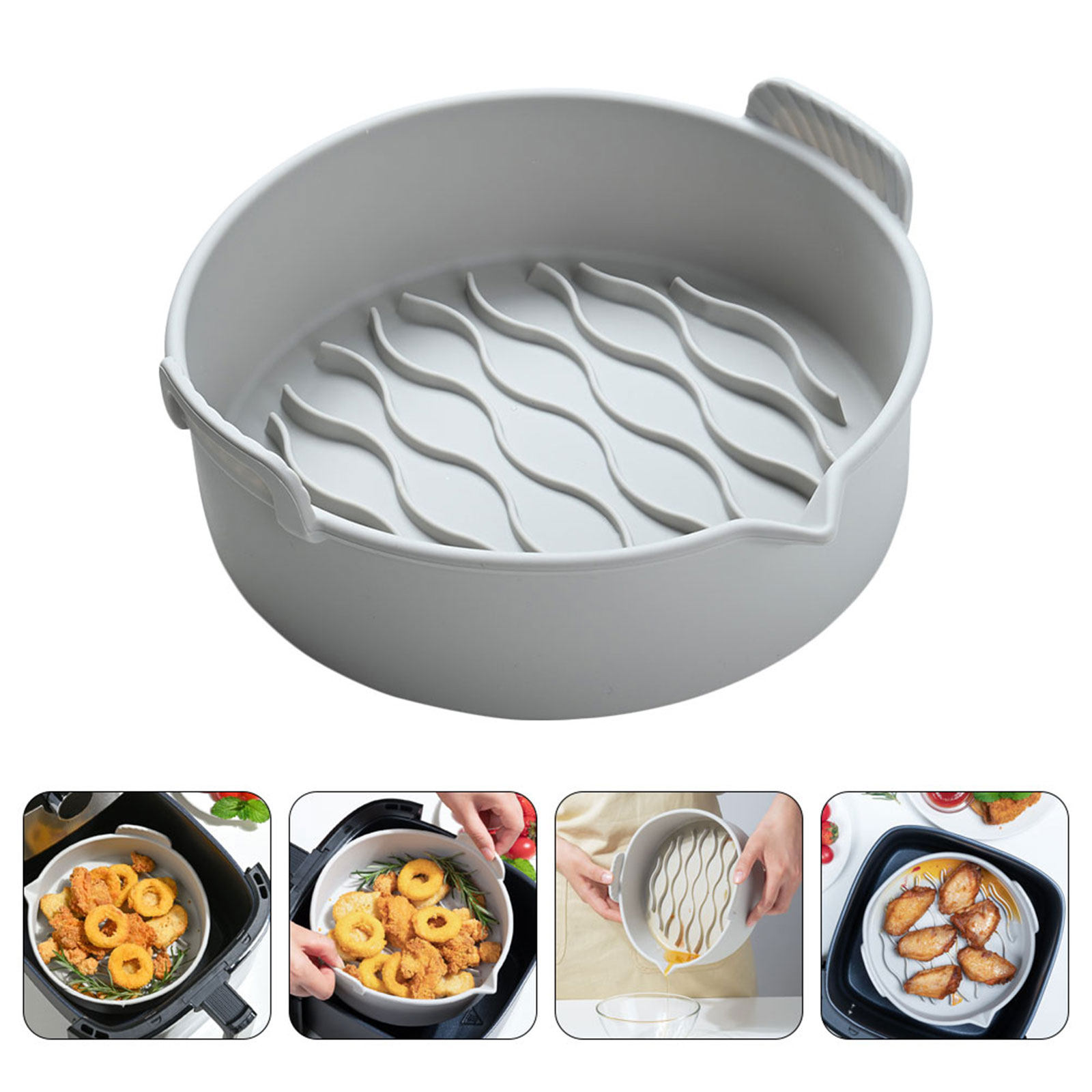 Air Fryer - Ev Tipi Hava Fritözü İçin Silikon