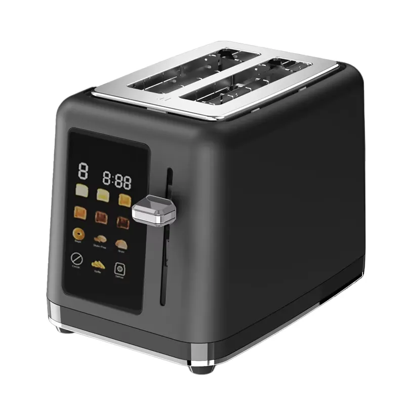 Toaster - 1/2/3/4 Dilimli Renkli Ekranlı Akıllı Dokunmatik