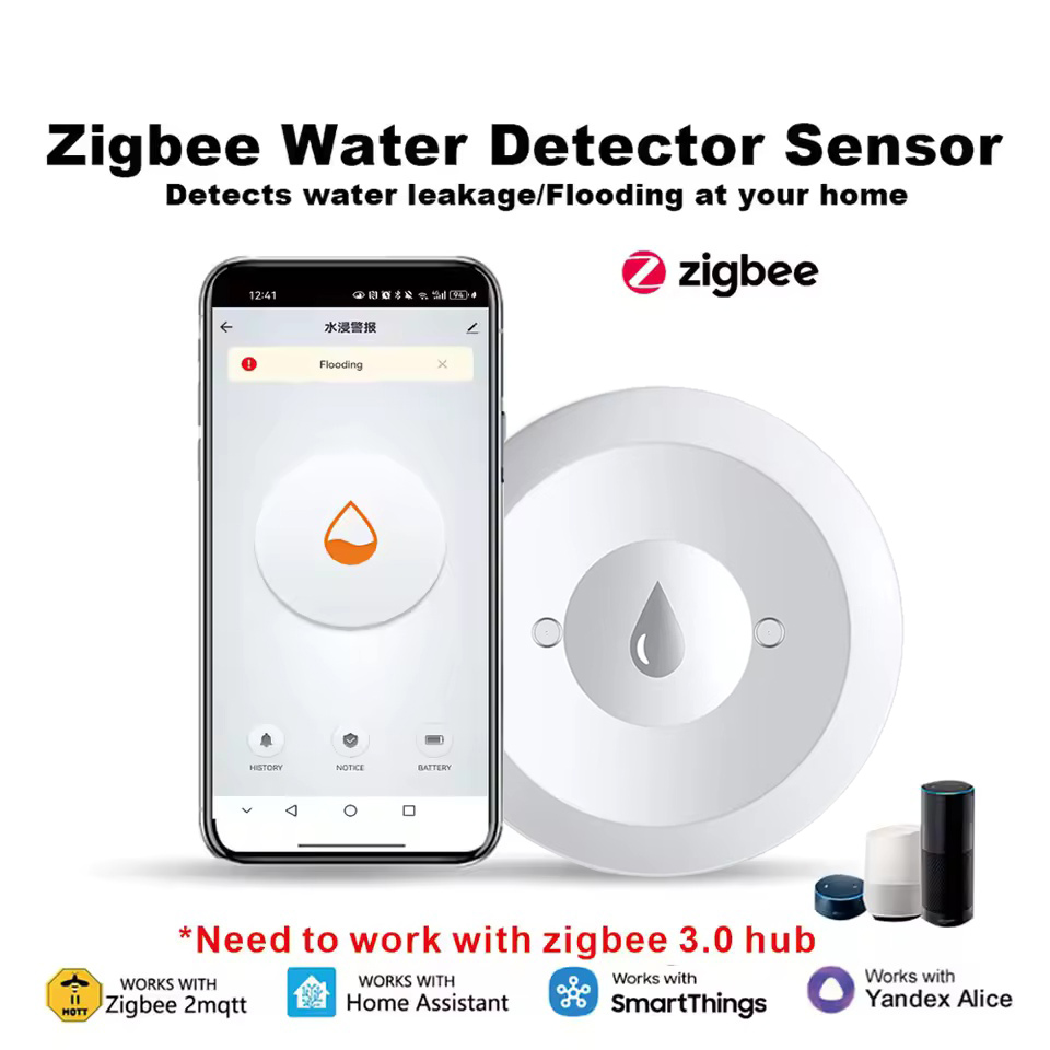 Kitchen Appliances Video - Zigbee Su Sensörü Su Baskını Sızıntı