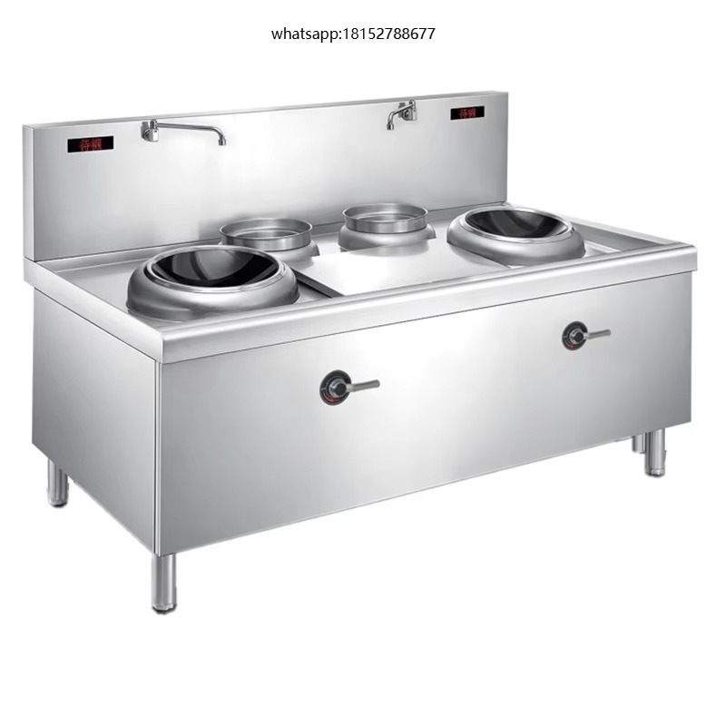 Induction Cooker - Elektrikli İndüksiyon Çift Brülörlü Wok Ocak