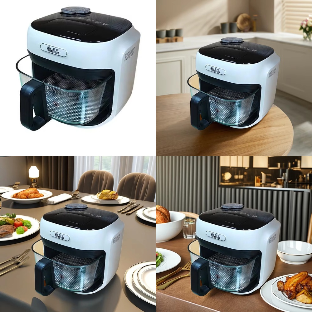 Air Fryer - Silver Crest 8L Plastik Yağsız Elektrikli