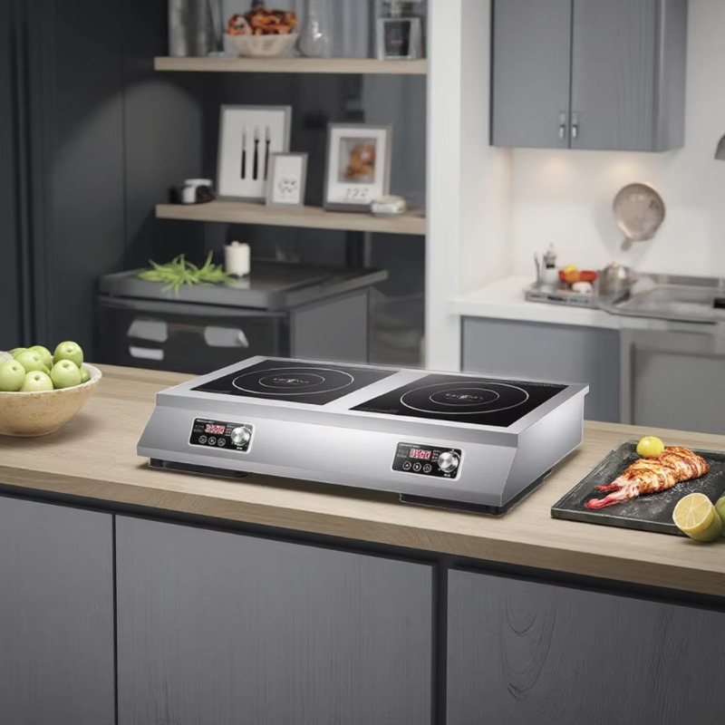 Induction Cooktop Portable - Taşınabilir Elektrikli İndüksiyonlu Ocak Paslanmaz Çelik