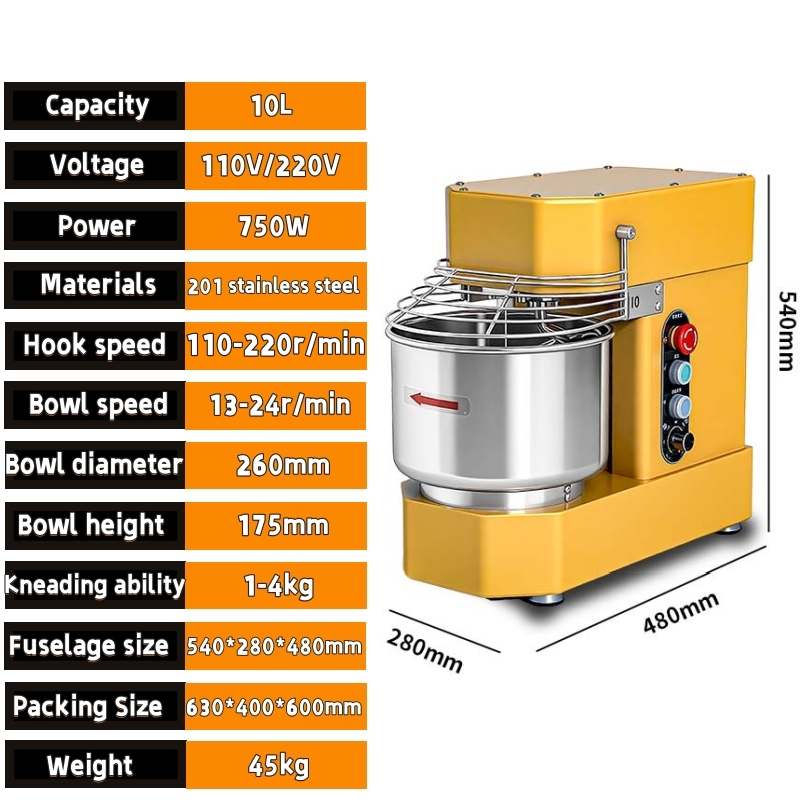 Yeni Endüstriyel Spiral Hamur  - Stand Mixer incelemesi ve fiyatı