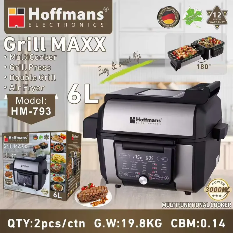 Hoffmans 6L 3000W Dijital Hava - Air Fryer incelemesi ve fiyatı