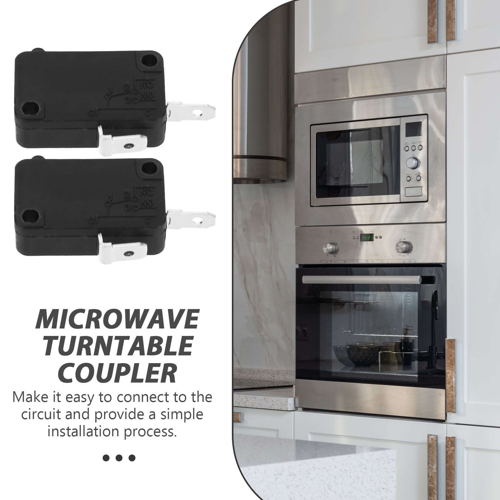 2 Adet Mikro Anahtar, 2 Pinli, - Microwave Oven incelemesi ve fiyatı