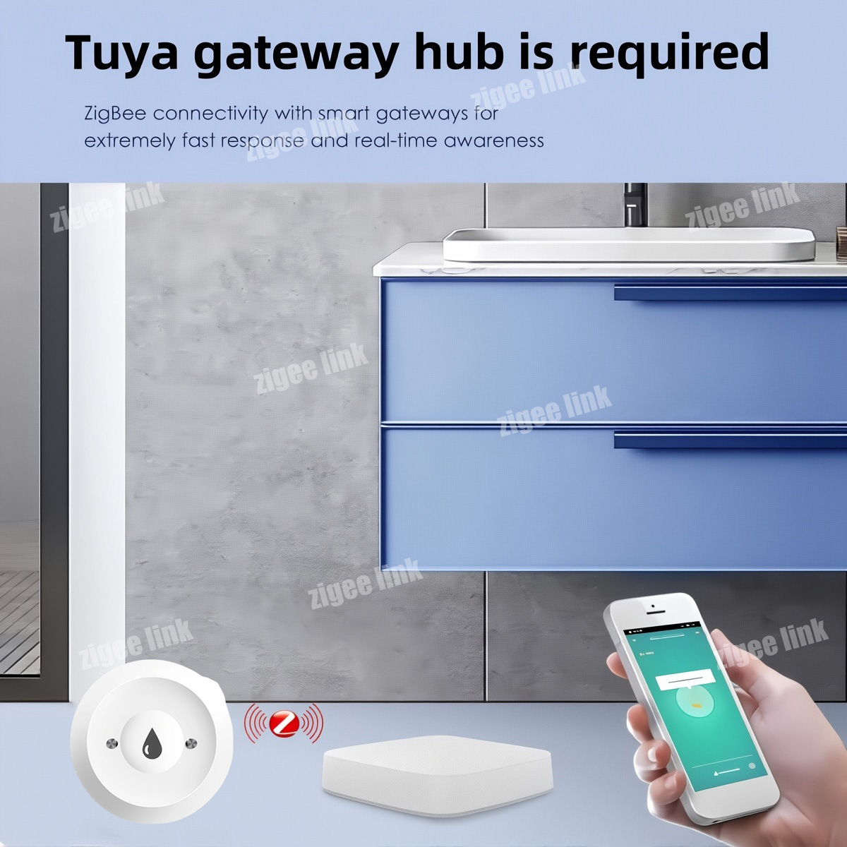 Akıllı Su Kaçak Sensörü Tuya Z - Kitchen Appliances Video incelemesi ve fiyatı