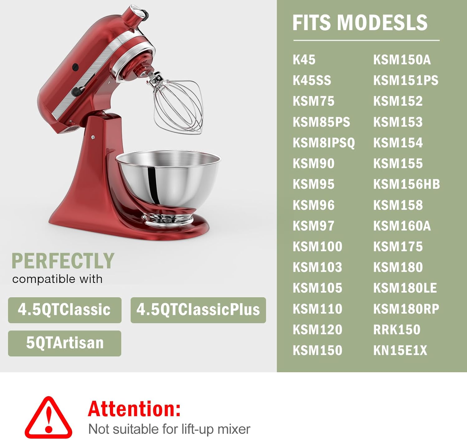 KitchenAid Tilt-Head 4.5qt 5qt - Stand Mixer incelemesi ve fiyatı