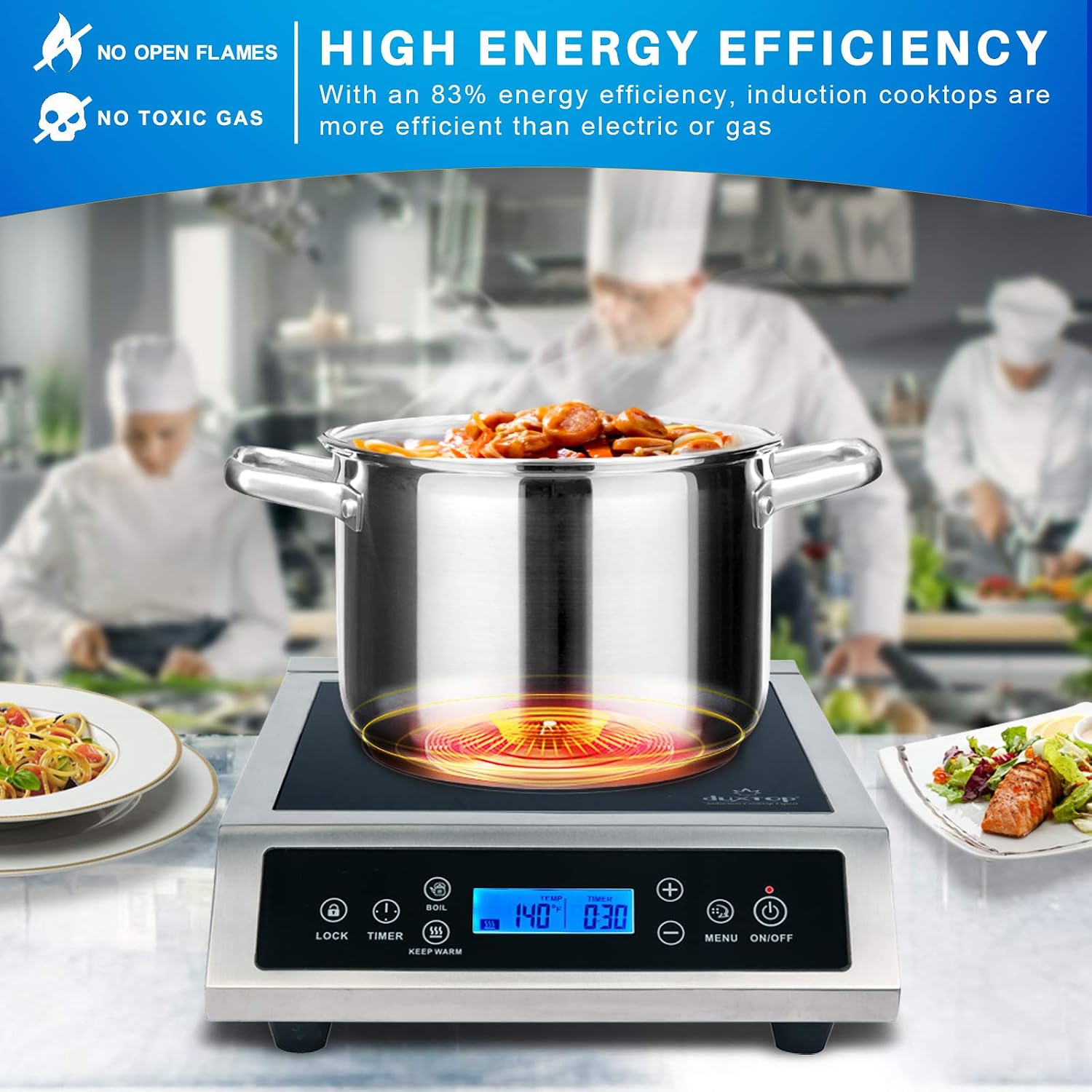 Profesyonel Taşınabilir İndüks - Induction Cooktop Portable incelemesi ve fiyatı