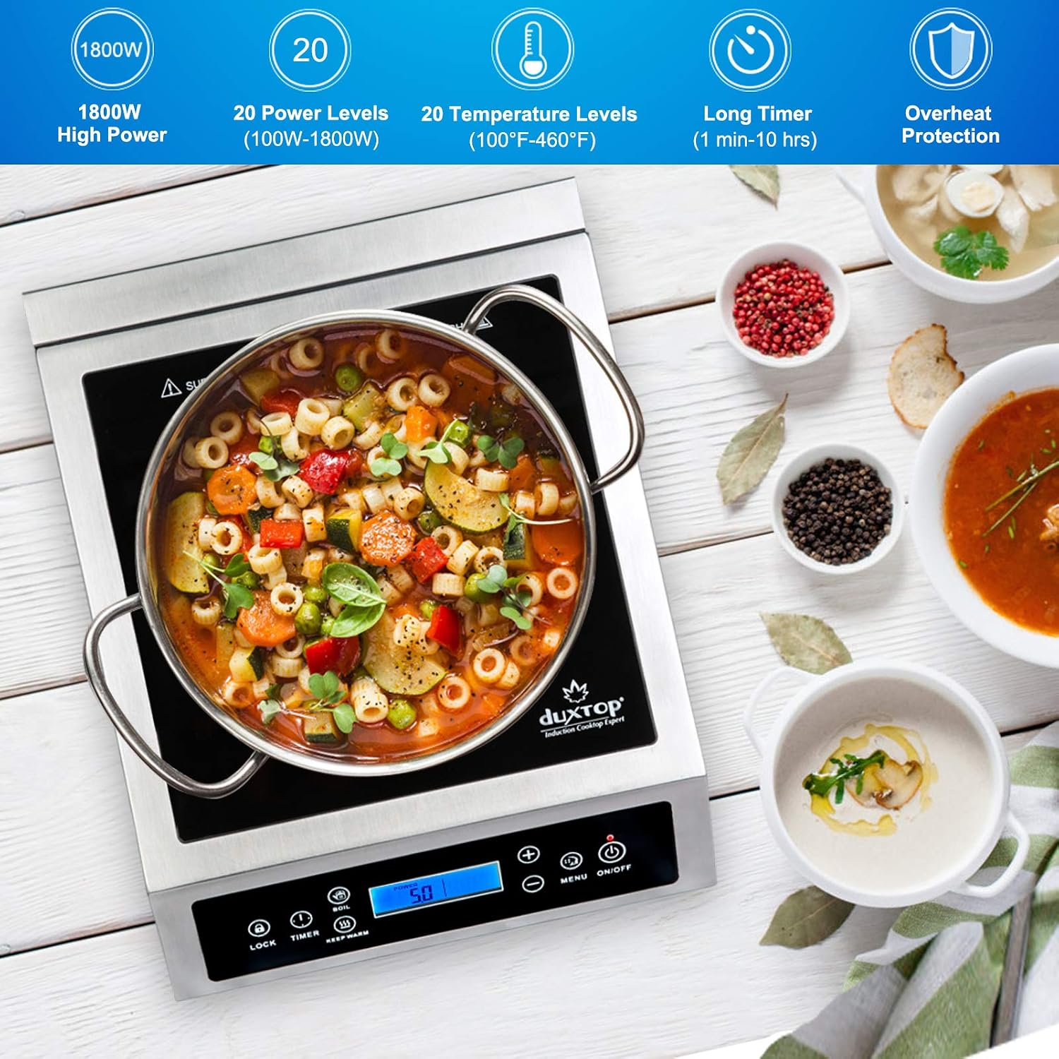 Profesyonel Taşınabilir İndüks - Induction Cooktop Portable incelemesi ve fiyatı