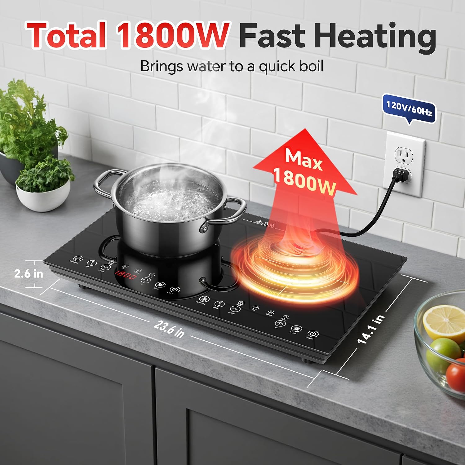 Taşınabilir İndüksiyonlu Ocak  - Induction Cooktop Portable incelemesi ve fiyatı