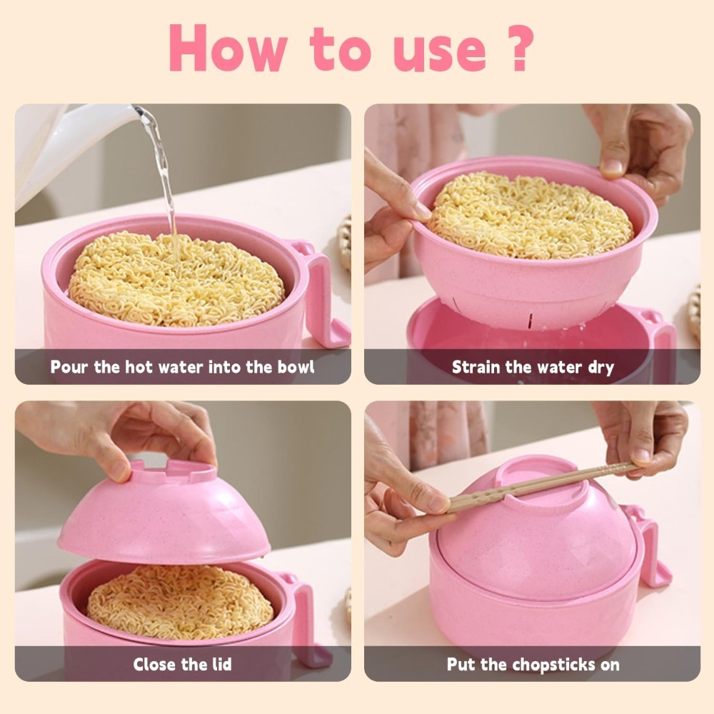 Mikrodalga Ramen Kasesi 6 Parç - Rice Cooker incelemesi ve fiyatı