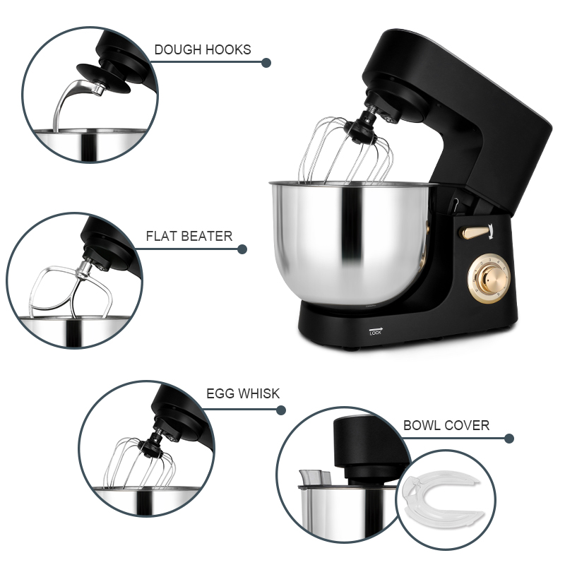 Ev Tipi Stand Mikser Yüksek Gü - Stand Mixer incelemesi ve fiyatı