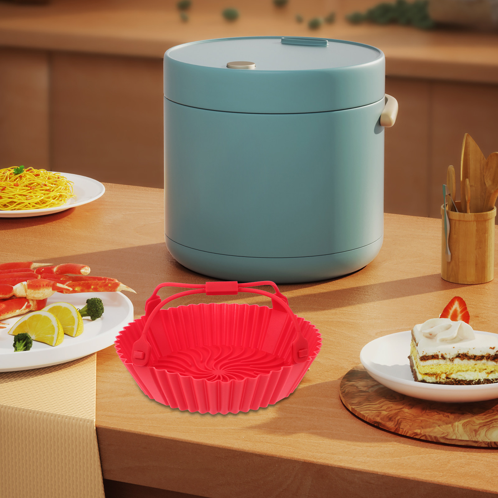 Air Fryer için Silikon Tepsi,  - Air Fryer incelemesi ve fiyatı