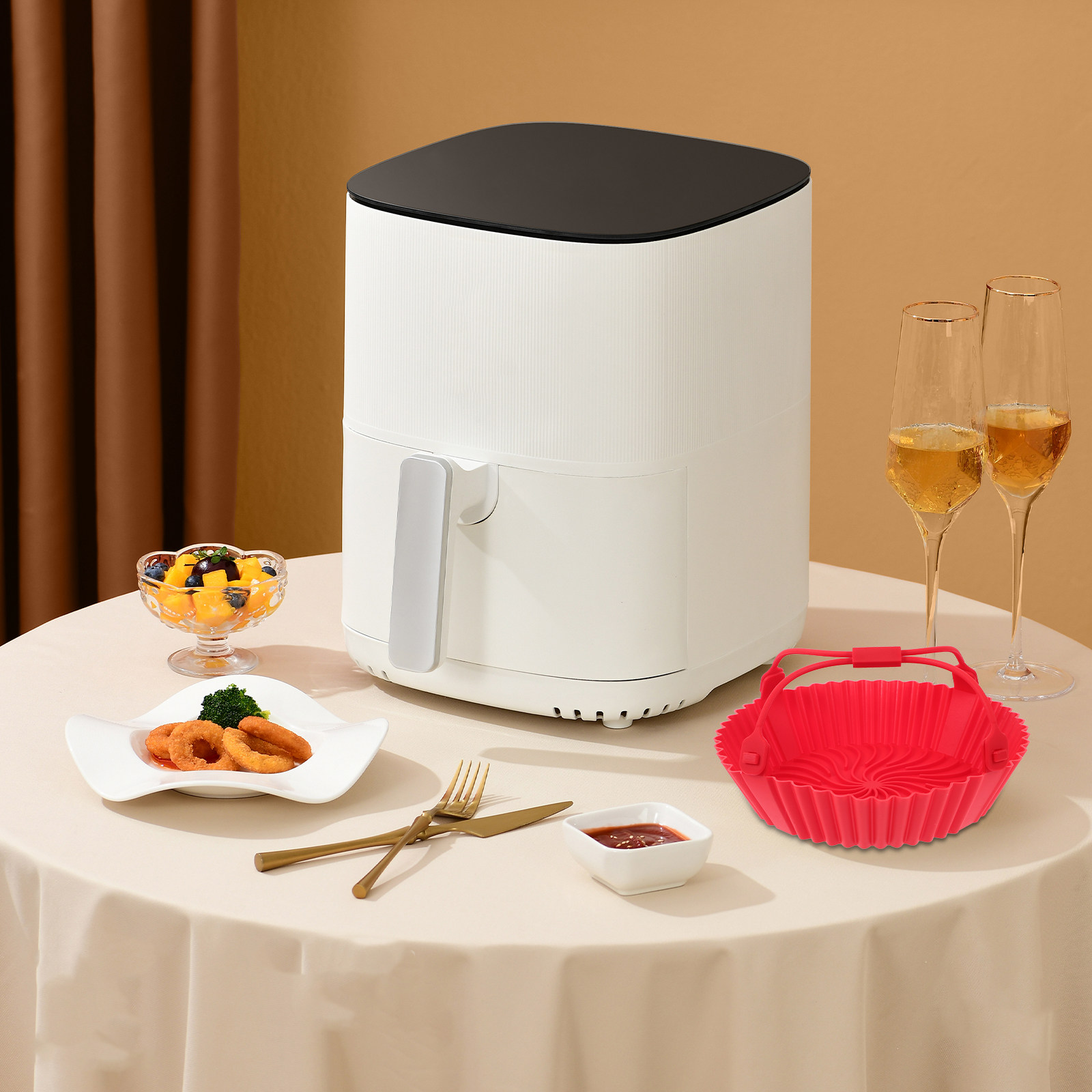Air Fryer için Silikon Tepsi,  - Air Fryer incelemesi ve fiyatı