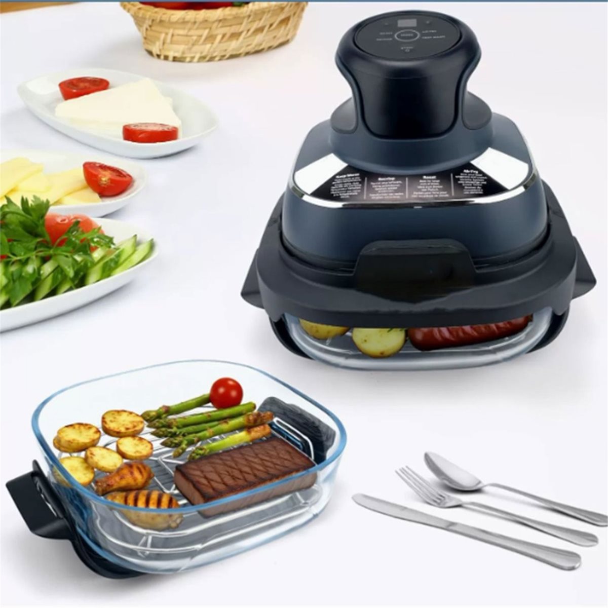 güncelleme. Ninja Crispi FN101 - Air Fryer incelemesi ve fiyatı