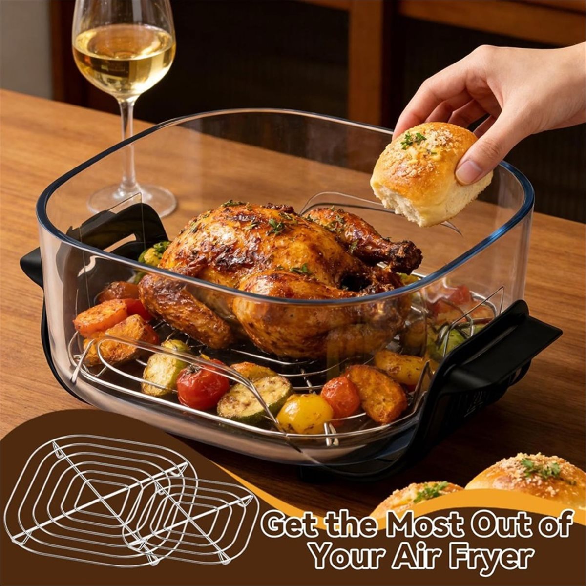 güncelleme. Ninja Crispi FN101 - Air Fryer incelemesi ve fiyatı
