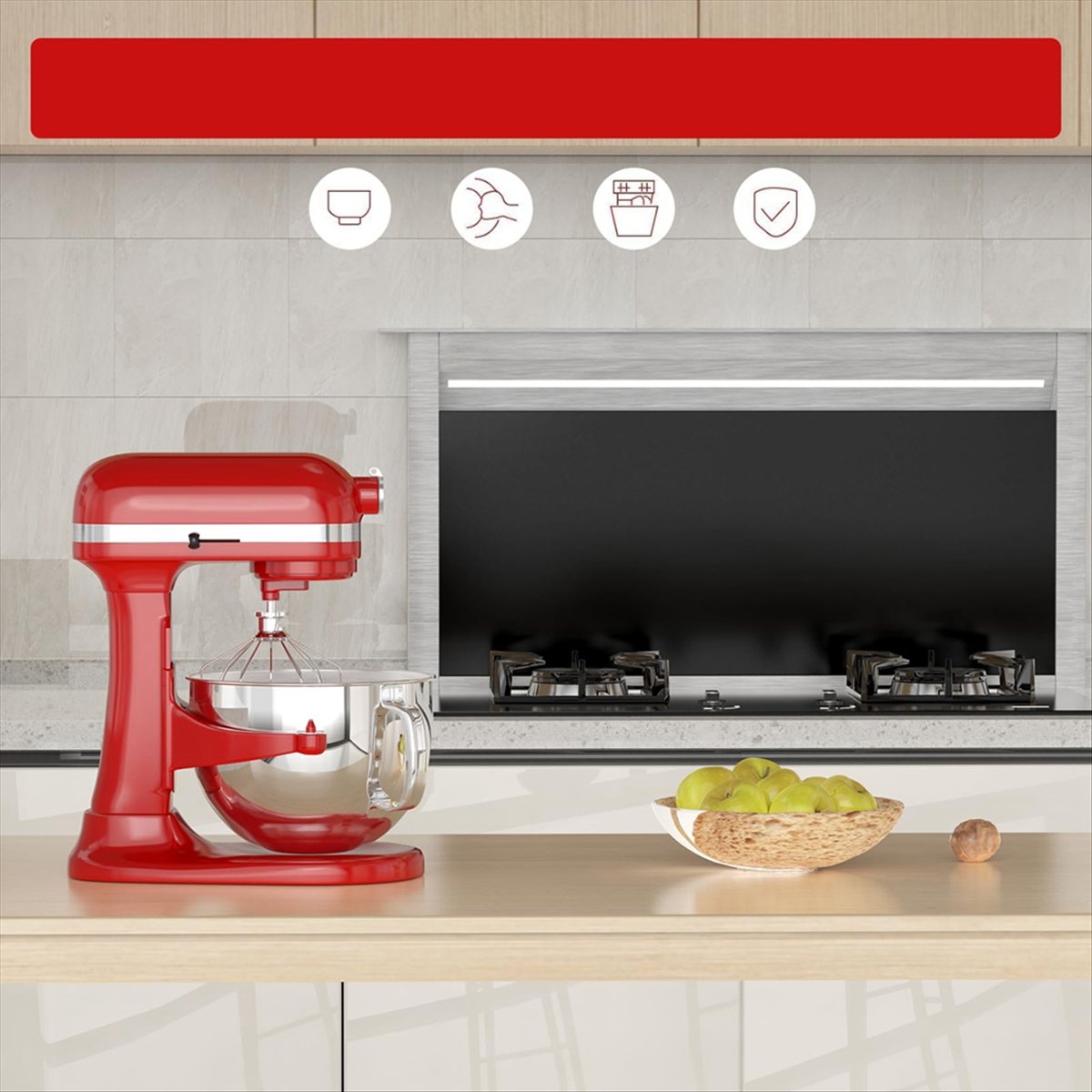 Stand Mikserler İçin 6QT Pasla - Stand Mixer incelemesi ve fiyatı