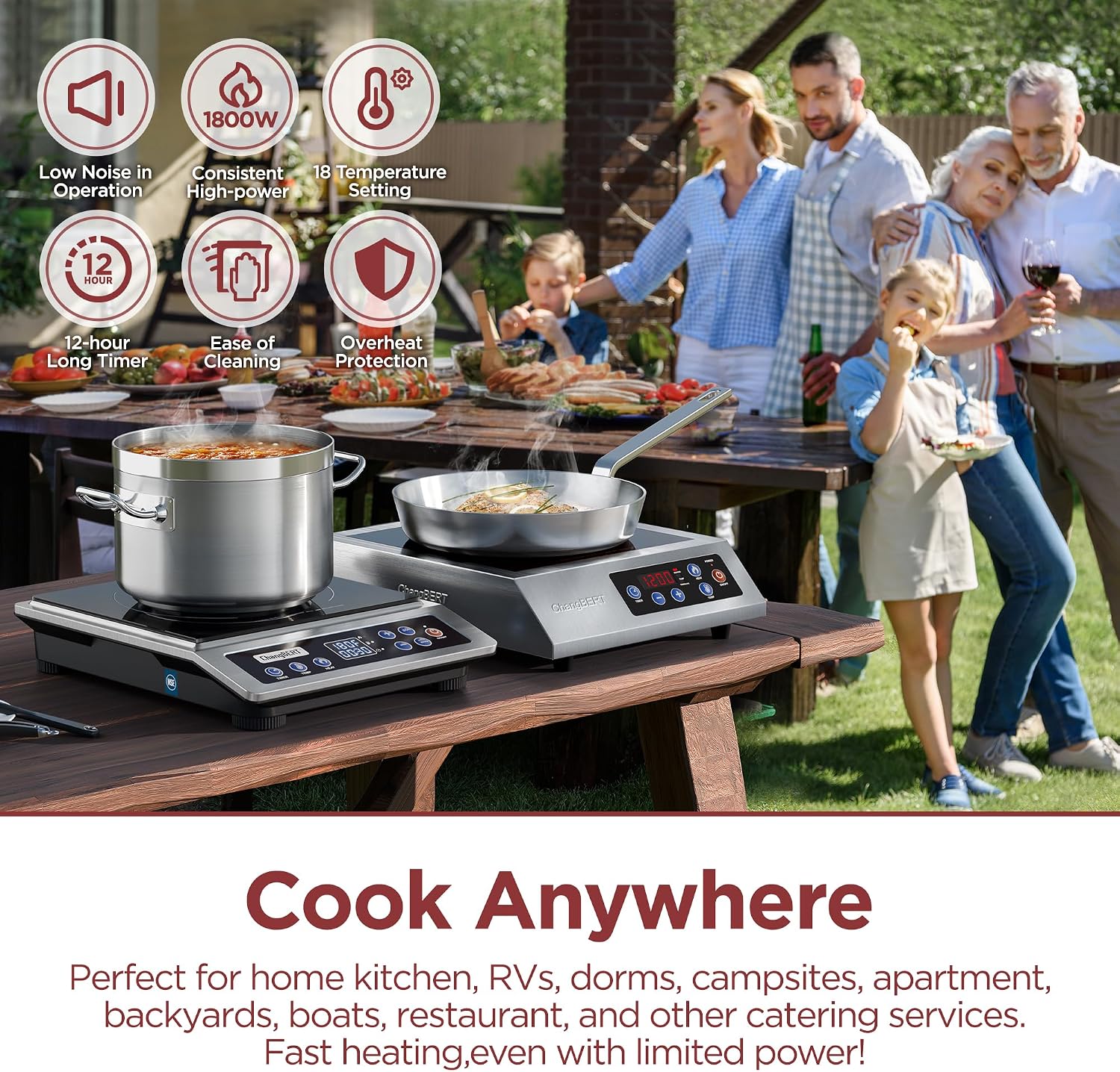 Taşınabilir İndüksiyonlu Ocak  - Induction Cooktop Portable incelemesi ve fiyatı