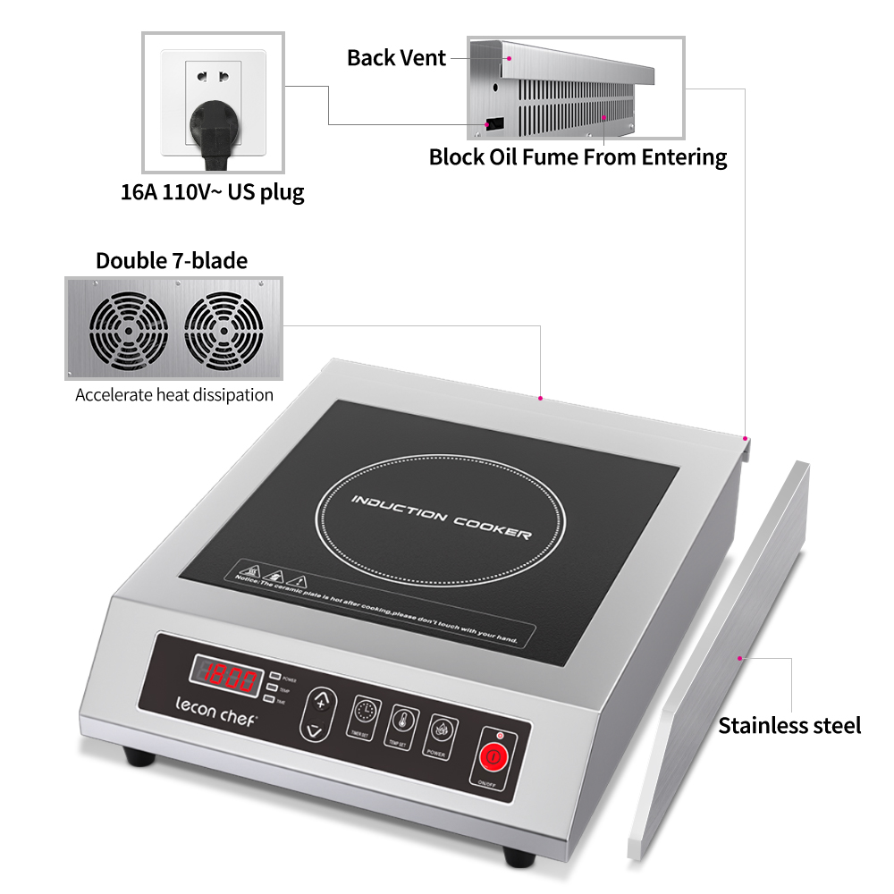 Lecon Chef İndüksiyonlu Ocak T - Induction Cooktop Portable incelemesi ve fiyatı