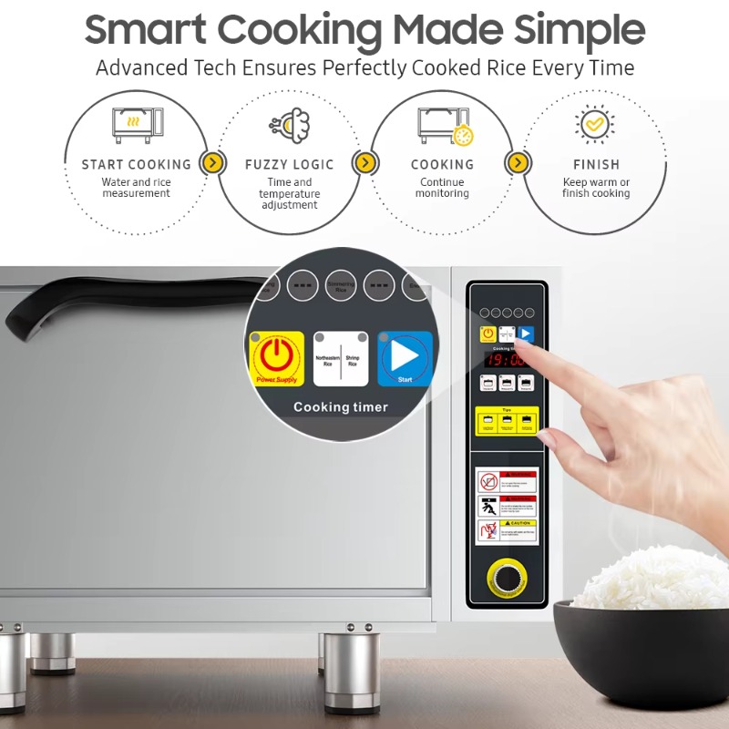 Büyük Kapasiteli Elektrikli Pi - Rice Cooker incelemesi ve fiyatı