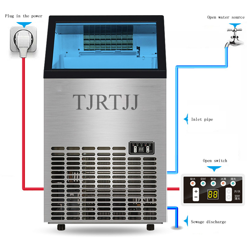 110V 220V Ticari Tip Buz Makin - Coffee Maker incelemesi ve fiyatı