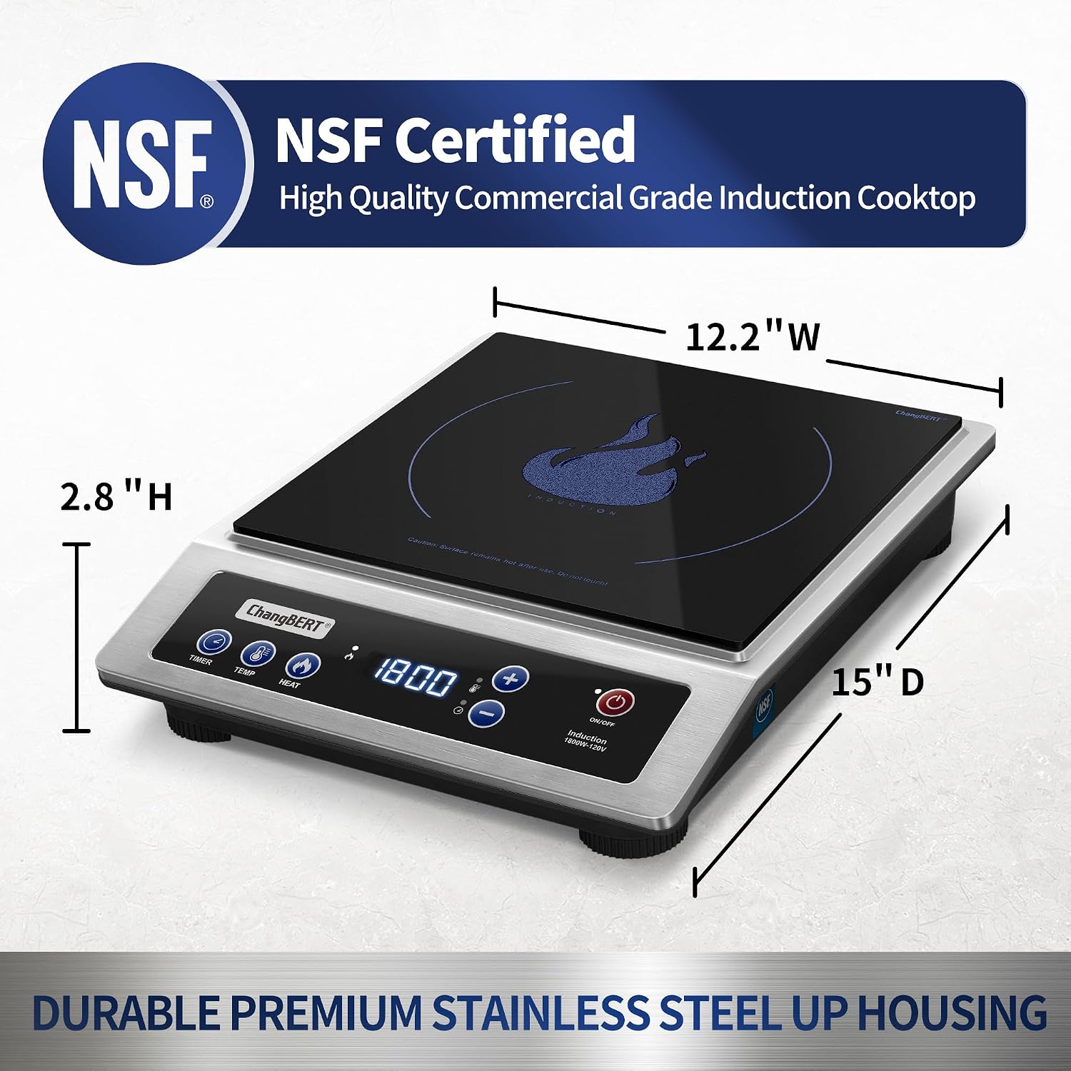 İndüksiyonlu Ocak, Ticari Sını - Induction Cooktop Portable incelemesi ve fiyatı