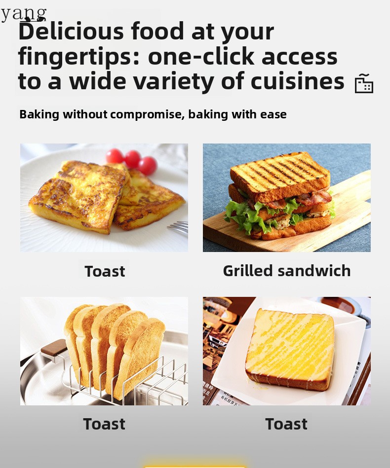 YJQ ticari dört bölmeli tost m - Toaster incelemesi ve fiyatı