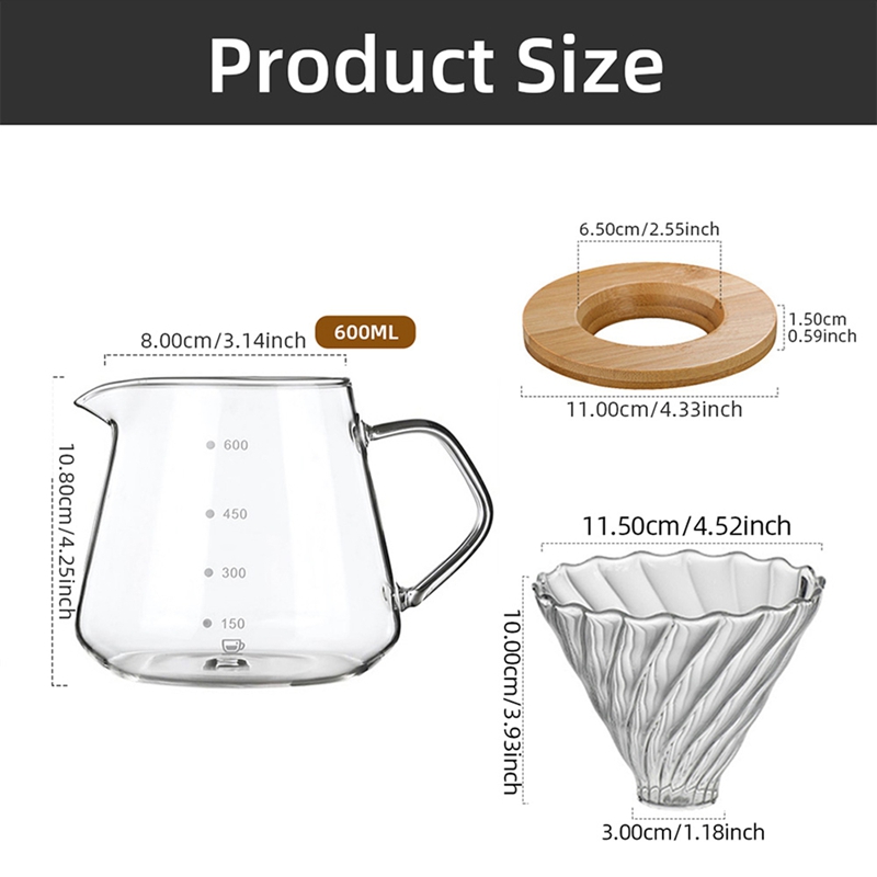 Ahşap Standlı Kahve Filtre Kab - Coffee Maker incelemesi ve fiyatı